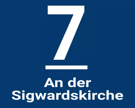  Strassen - Hausnummern An der Sigwardskirche 7 Bild